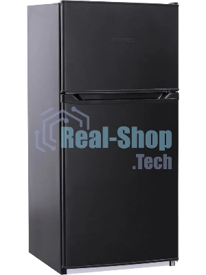 Холодильник Nordfrost NRT 143 232 черный двухкамерный 139/51 л морозилка сверху, капельная система
