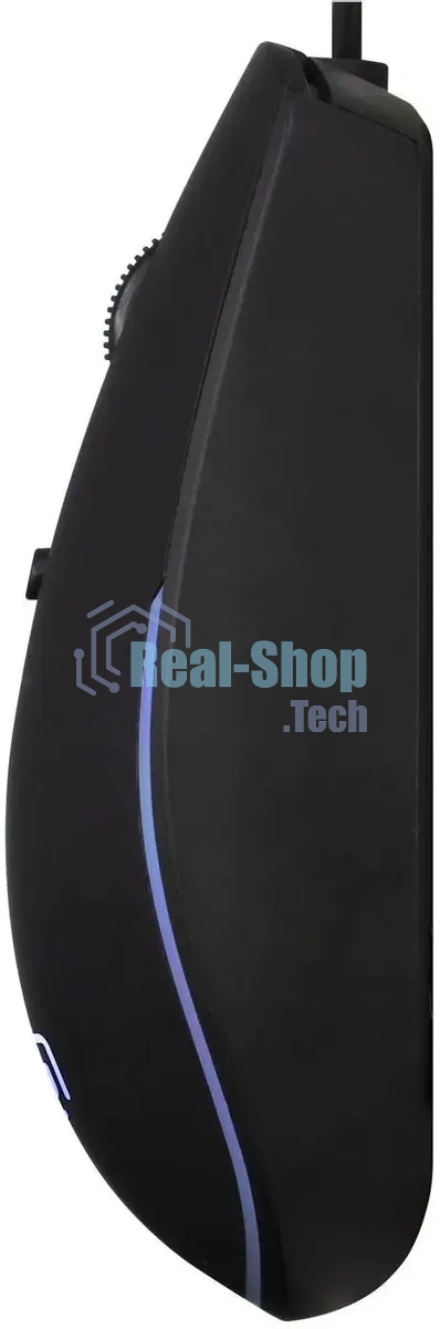 Мышь проводная Oklick 100M черный, 1600 dpi, USB, кнопки - 4