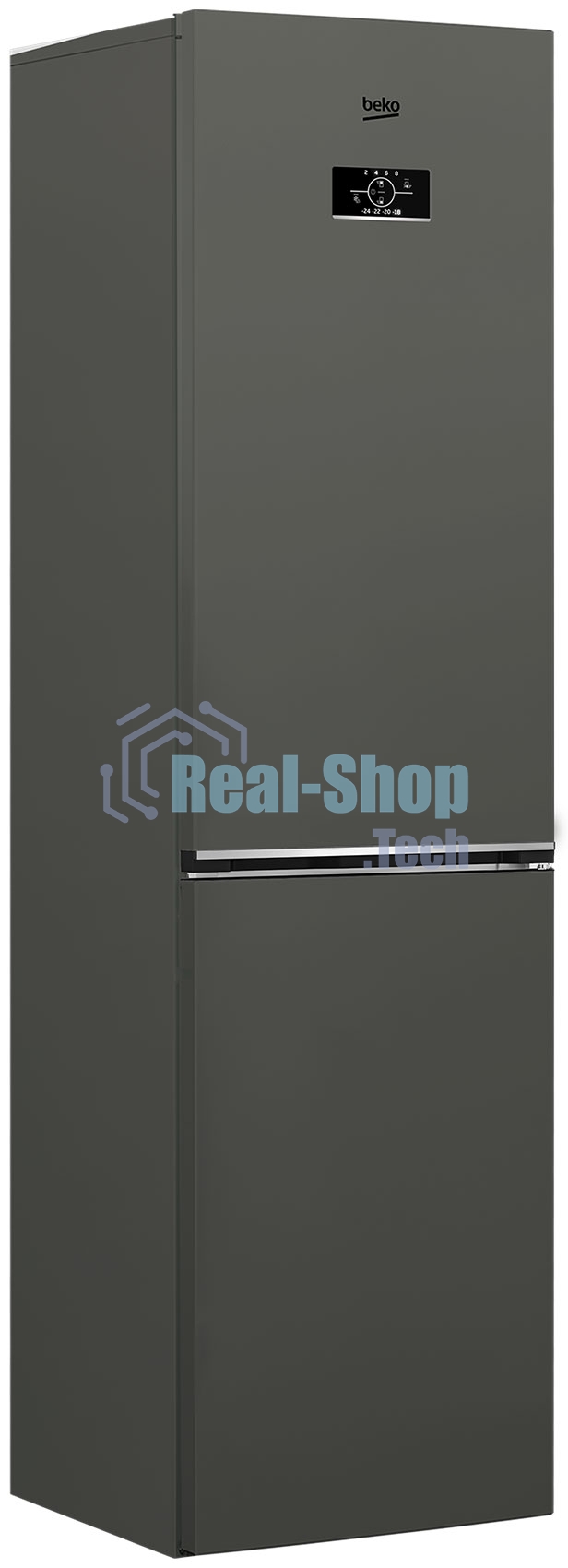 Холодильник Beko B3R0CNK332HG темно-серый двухкамерный 200/100л морозилка снизу, No Frost