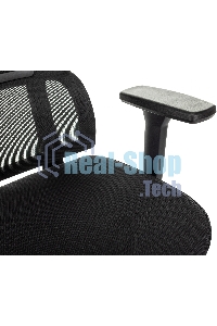 Кресло руководителя Бюрократ MC-711N-H черный, сетка/ткань, с подголов. крестов. пластик