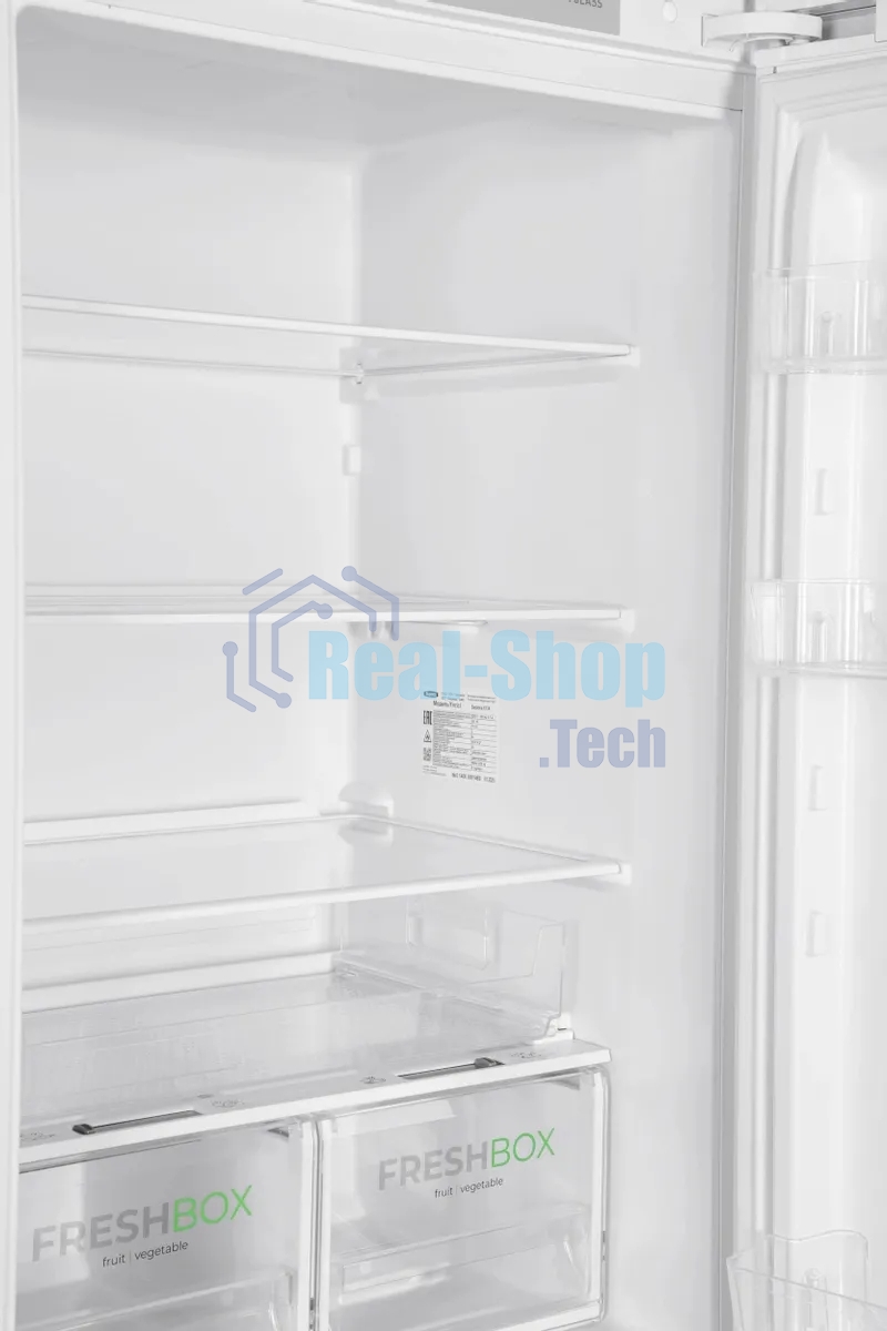 Холодильник Бирюса 6134 белый двухкамерный 210/85 л морозилка снизу, автоматическое оттаивание