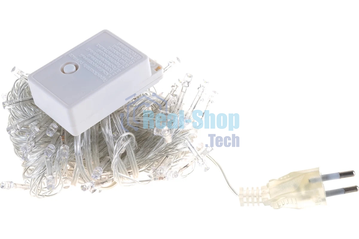 Гирлянда Navigator NGF-S01-100CW-10-11.5m-230-C8-TR-IP20