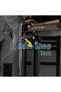 Струбцина Denzel F-образная, 80x400 мм, кованая