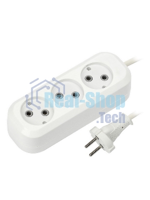 Удлинитель Smartbuy (SBE-10-3-10-N) 3 гнз х 10 м (10А/2.2 кВт, ПВС 2х1.0)