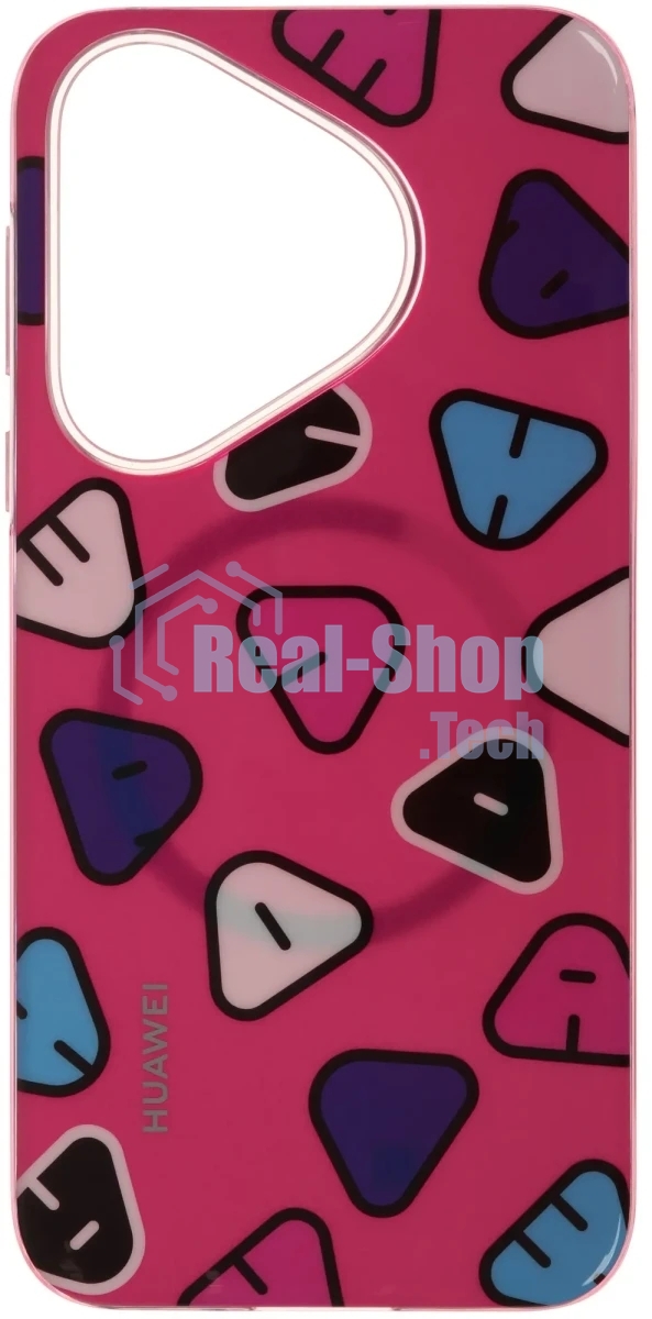 Чехол-накладка Huawei Letter Magnetic Case для смартфонов HUAWEI Pura 70, Pink, 51995464