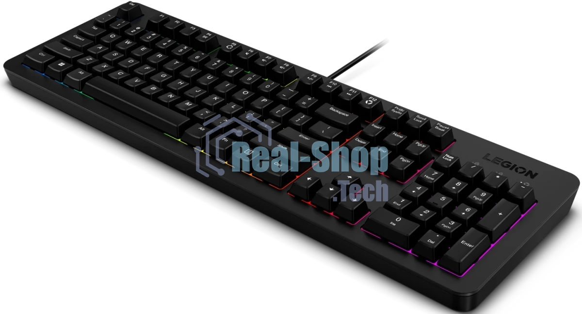 Клавиатура Lenovo Legion K310 проводная, USB Type-A, чёрный