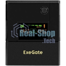 Источник бесперебойного питания ExeGate Smart LB-2000.LCD.AVR.4SH / 2000 ВА / 1200 Вт / 4 x CEE 7 (евророзетка)