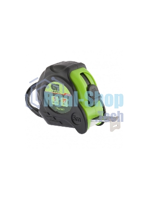 Рулетка Сибртех Графит, обрезиненный корпус, амортизатор, 5 м х 19 мм