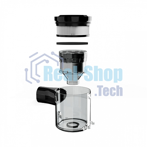 Пылесос вертикальный BQ VCA1000W красный, питание от аккумулятора, 160 Вт, уборка сухая, пылесборник 0.5 л, работа от АКБ max 50 мин