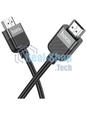 Кабель Hoco US09 ver2.0 HDMI (m) HDMI (m) 2м черный (пакет)