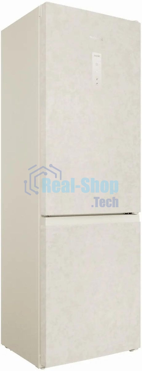 Холодильник Hotpoint HT 5180 AB мраморный двухкамерный 220/78л морозилка снизу, Total No Frost