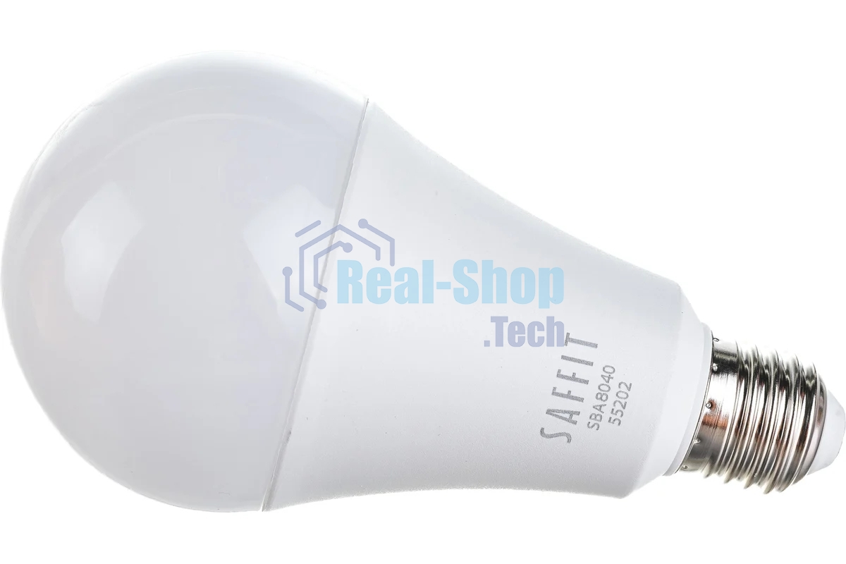 Лампа светодиодная SAFFIT SBA8040 (55202) 40Вт Е27 дневной