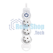 Удлинитель Smartbuy (SBE-16-3-07m-ZS) 3 роз х 7,0 м - белый