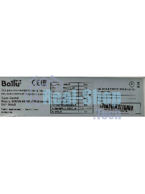 Обогреватель масляный Ballu Comfort BOH/CM-09WDN (9 секций) белый, 2000 Вт, 25 м2, термостат