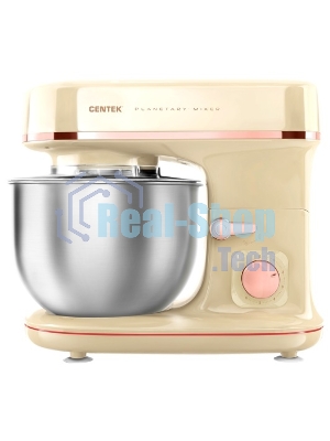 Миксер планетарный Centek CT-1139 бежевый