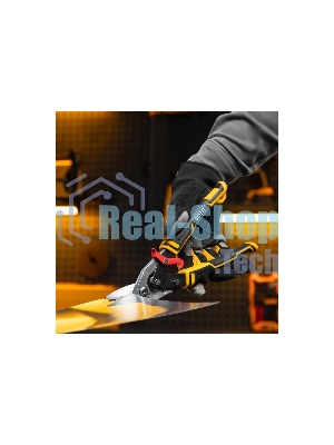 Ножницы по металлу Denzel 270 мм, прямой и левый рез,сталь-СrMo, трехкомп.рук-ки