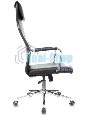 Кресло Бюрократ Chair Brt KB-9N/ECO/BLACK черный, экокожа