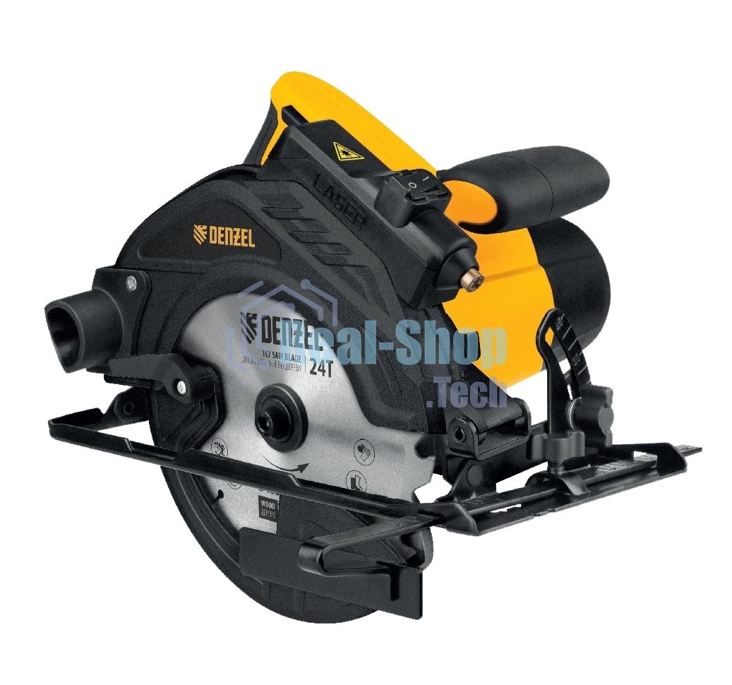 Пила циркулярная Denzel CSH-185, 1400 Вт, 185 мм