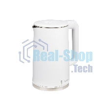 Чайник электрический Energy E-208 1.7л белый, двойной корпус