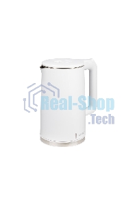 Чайник электрический Energy E-208 1.7л белый, двойной корпус