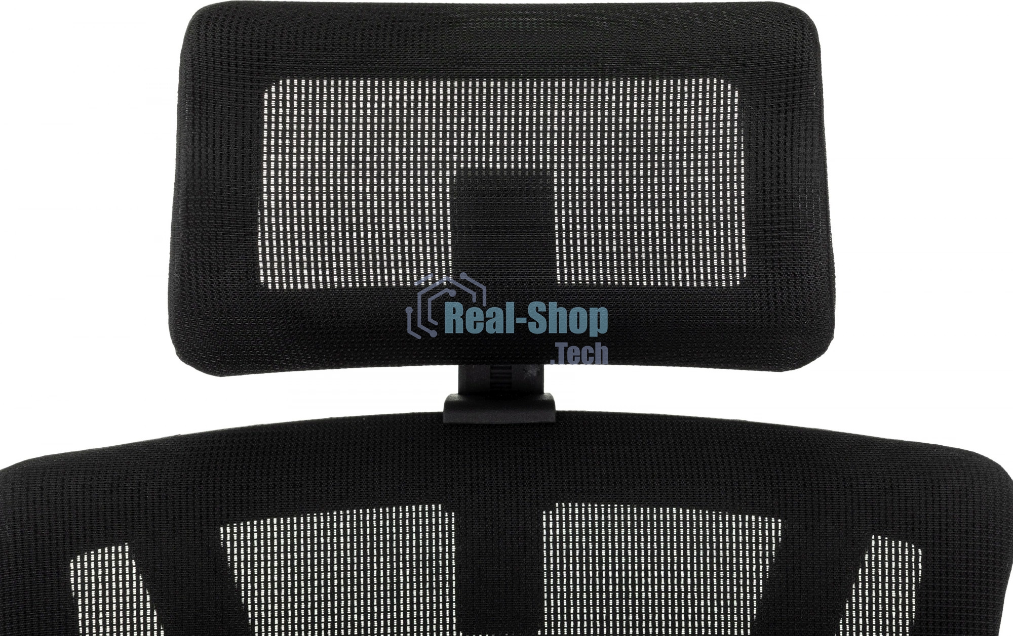 Кресло руководителя Бюрократ MC-711N-H черный, сетка/ткань, с подголов. крестов. пластик