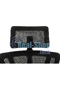 Кресло руководителя Бюрократ MC-711N-H черный, сетка/ткань, с подголов. крестов. пластик