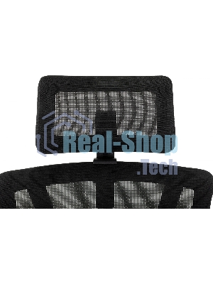 Кресло Бюрократ MC-711N-H черный, сетка, подголовник