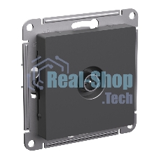 Антенна TV коннектор AtlasDesign механизм базальт SE