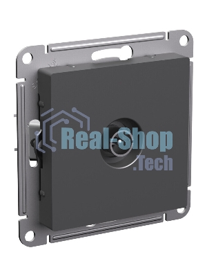 Антенна TV коннектор AtlasDesign механизм базальт SE