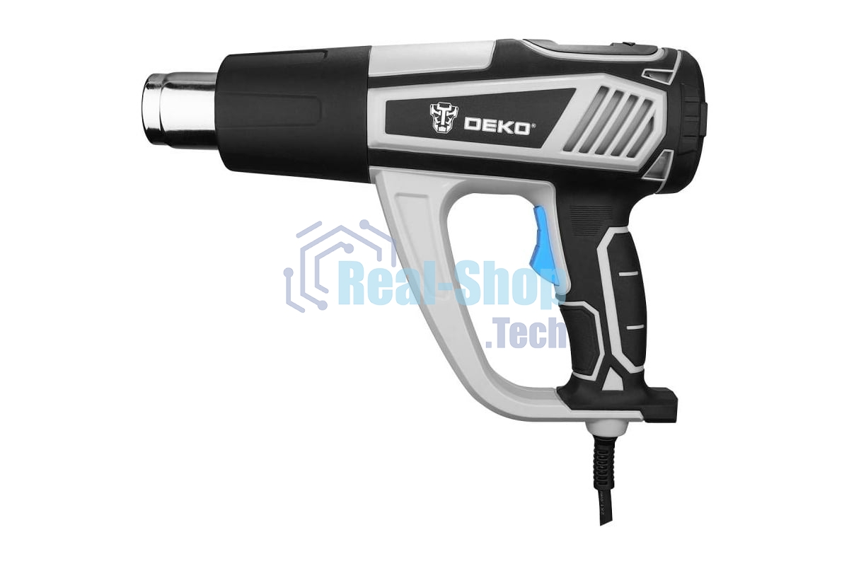 Фен технический Deko HG2500 PRO 2500Вт темп.350/600С