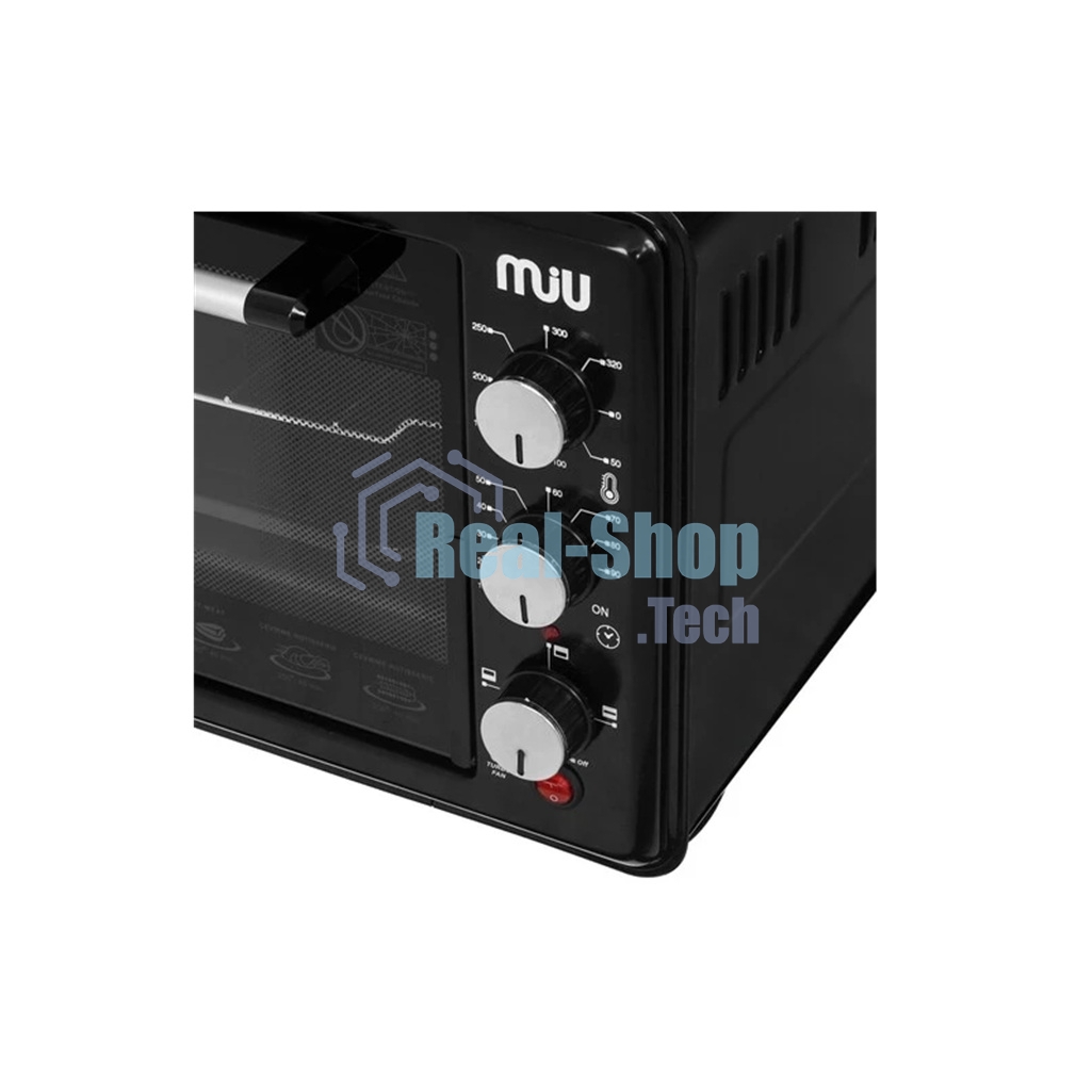 Мини печь MIU MO-40002KB (черная)