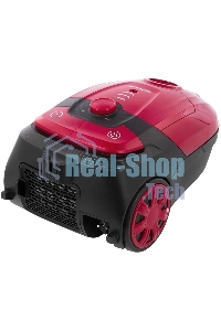 Пылесос Sharp ECKB19RR, красный/черный, 350/1900 Вт, уборка сухая, пылесборник мешок 2.3 л