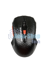 Мышь беспроводная Nakatomi MRON-07U черный, 1600 dpi, радиоканал, USB, кнопки - 5