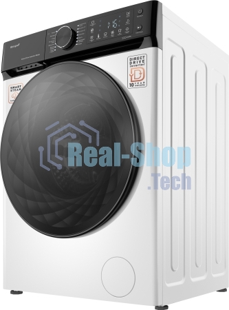Стиральная машина Weissgauff WM 59411 Direct Drive Inverter Steam белая, загрузка фронтальная 11кг, 1400 об/мин., класс: A+++