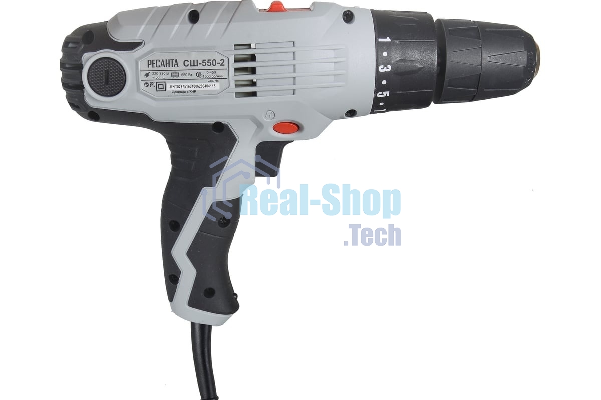 Дрель-шуруповерт Ресанта СШ-550-2 550Вт
