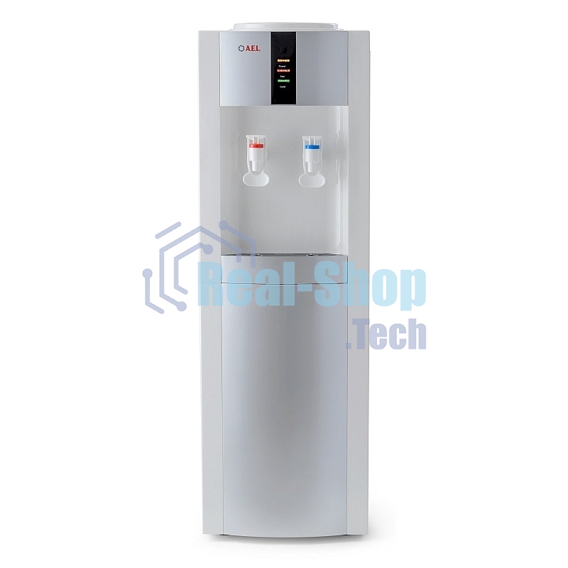 Кулер AEL LD-AEL-47 напольный электронный белый/серебристый