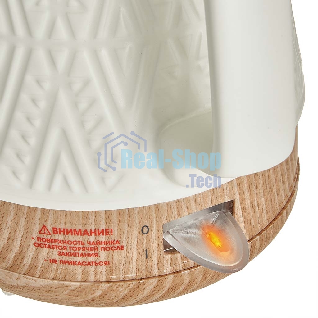 Чайник электрический DELTA LUX DE-1020 белый