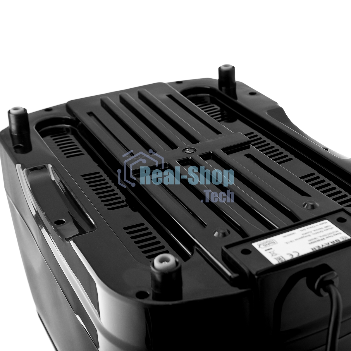 Фритюрница BRAYER 2830BR-BK чёрный, 1800 Вт, 3 л, 0.6 кг, съёмная чаша, таймер