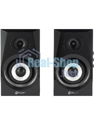 Акустическая система Oklick OK-166 BT 2.0 черный 40Вт