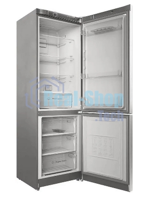 Холодильник Indesit ITS 4180 G серебристый двухкамерный 220/78л морозилка снизу, No Frost