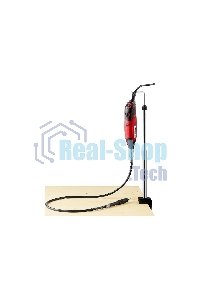 Прямошлифовальная машина (гравер) Зубр ЗГ-160 КН41, 220В, 160 Вт, 3.2 мм, 15000-35000 об/мин, набор насадок, цанг и державок, гибкий вал, штатив, 41 предмет, кейс