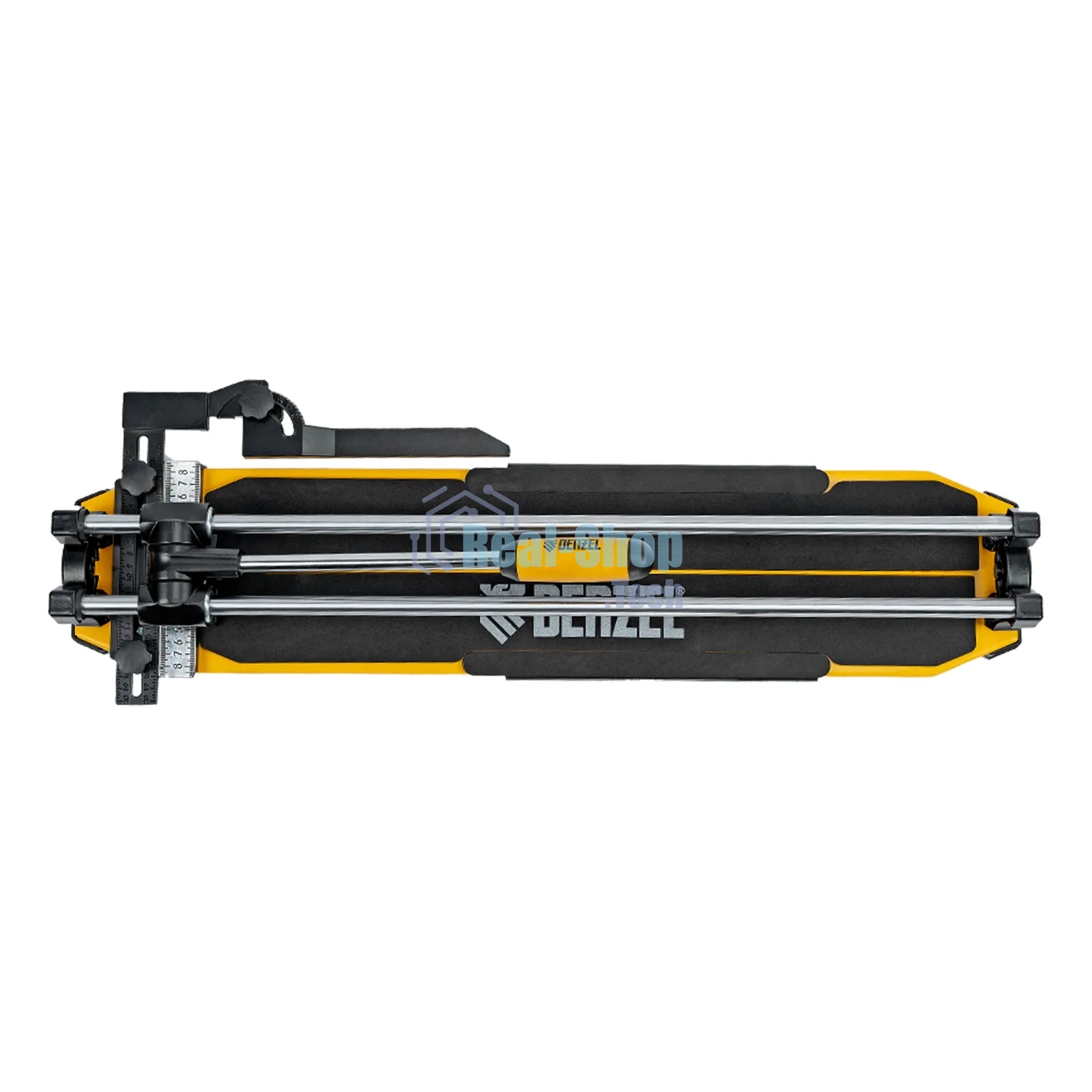 Плиткорез Denzel 600х14мм, цельнометал. напр., каретка на подш., стальная станина, рукоятка-пенал