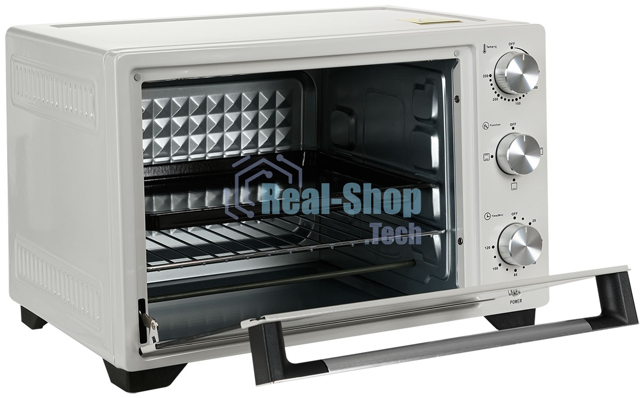 Мини-печь Kraft KFC-MO 250 HW белый, 25 л, 1500 Вт