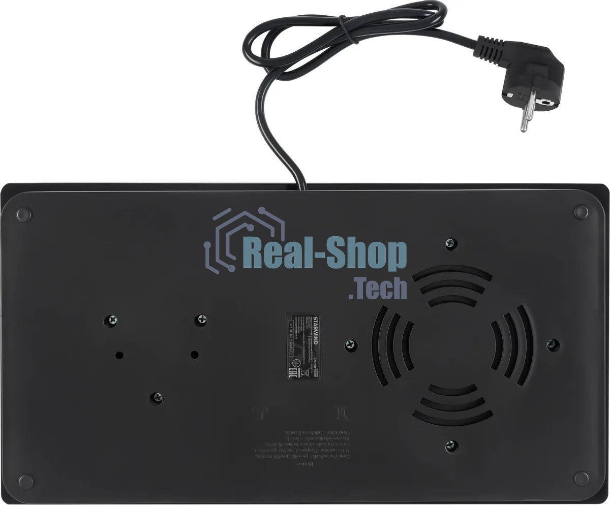 Чайник электрический Starwind SKG4044 1.8 л, 1800 Вт, черный/серебристый корпус: стекло