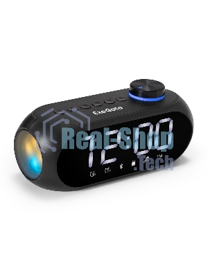 Колонка-часы ExeGate Yo 520 Bluetooth 3 Вт черный
