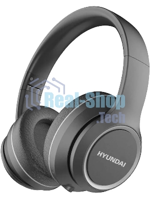 Гарнитура Hyundai H-HP103 черный, беспроводная, Bluetooth, до 6 ч