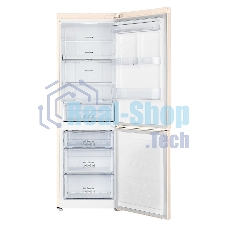 Холодильник Samsung RB33A32N0EL/WT бежевый двухкамерный инвертер 232/118 л морозилка снизу