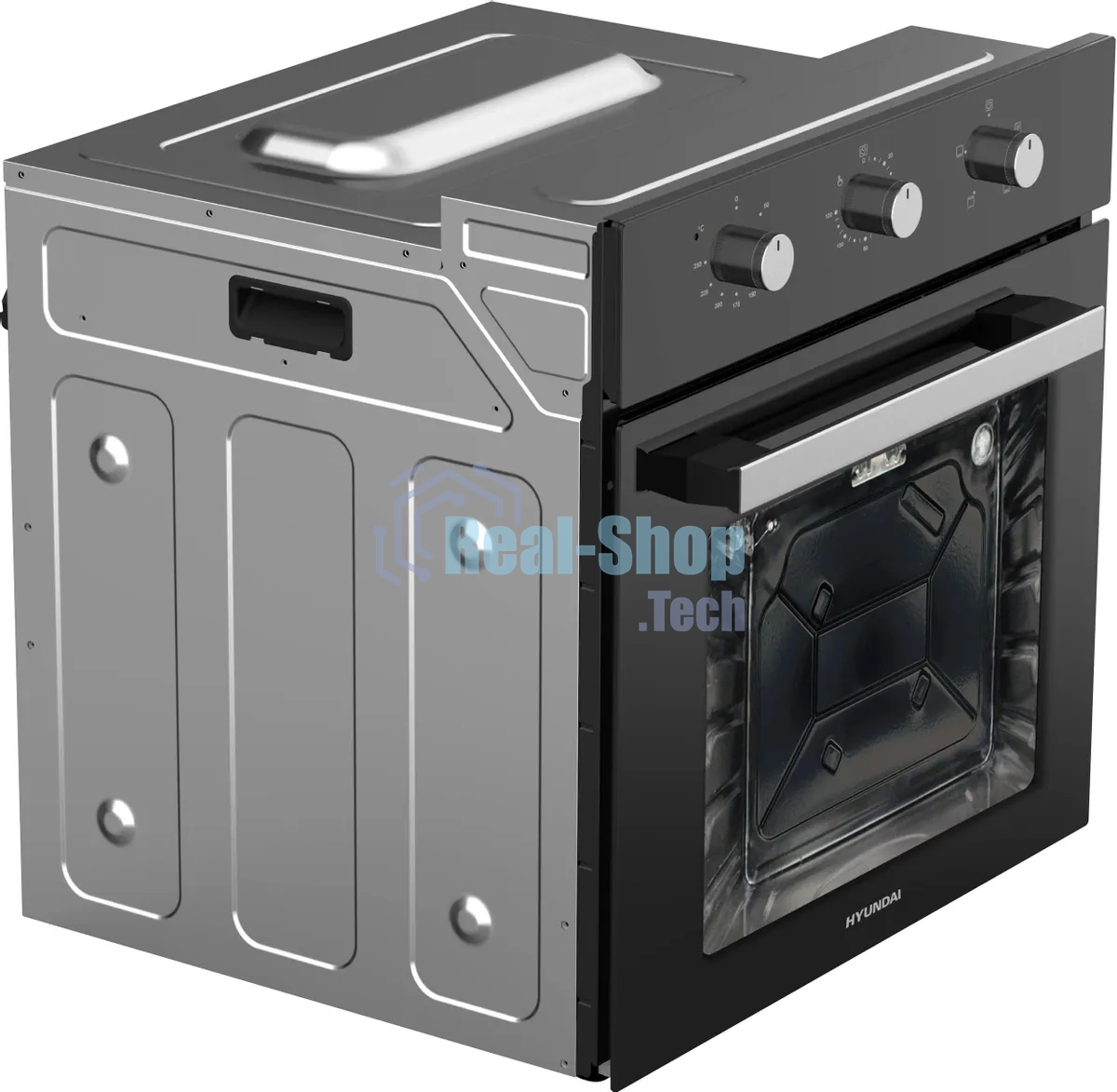 Духовой шкаф электрический Hyundai HEO 66311 BG черный