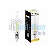 Лампа светодиодная Feron LB-714 11W 230V E14 2700K прозрачная