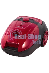 Пылесос Sharp ECKB19RR, красный/черный, 350/1900 Вт, уборка сухая, пылесборник мешок 2.3 л